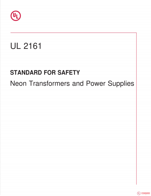 UL 2161 PDF UL 2161 PDF